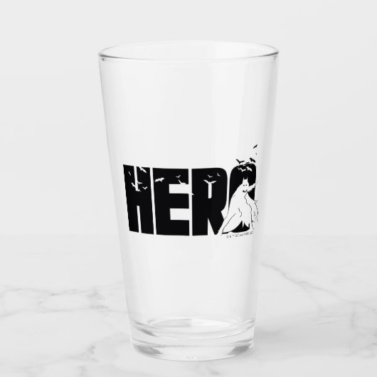 Verre The Batman "Hero" Graphic (Devant)
