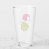Verre The Grinch in Pink Santa Hat (Dos)