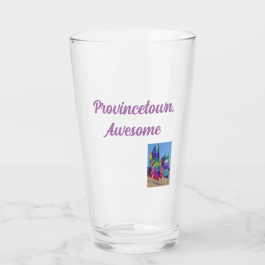 Verre Thème de Ptown  (Devant)