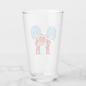 Verre Thing One Thing Two Je t'aime (Dos)