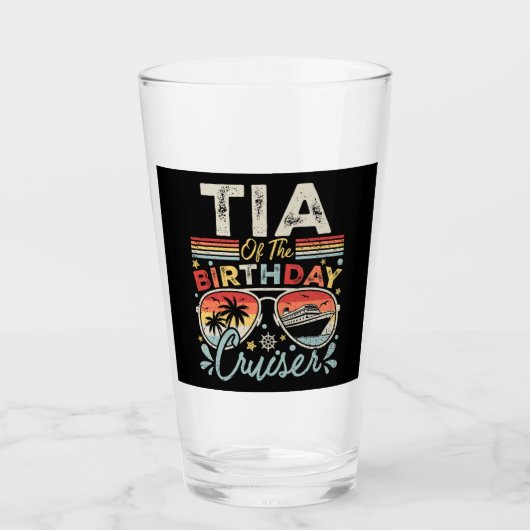 Verre Tia de Anniversaire Cruiser Vacation DK (Devant)