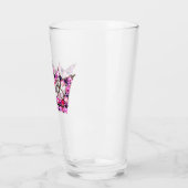 Verre "Tiara rose" (Gauche)