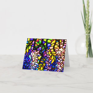 Verre-Tiffany Carte pour notes-Souillé 4