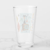 Verre Tige Atomique 16oz Pint Glass Moderne du milieu du (Dos)