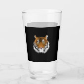 Verre Tiger Face Glass Cup (Dos)