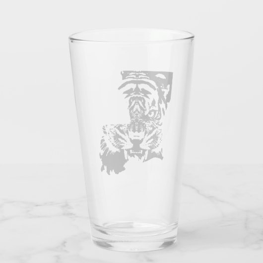 Verre Tiger Pint (Dos)