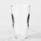 Verre Tigre d'aquarelle violet (Gauche)