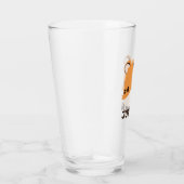 Verre Tigre mignon avec nom personnalisé (Droite)