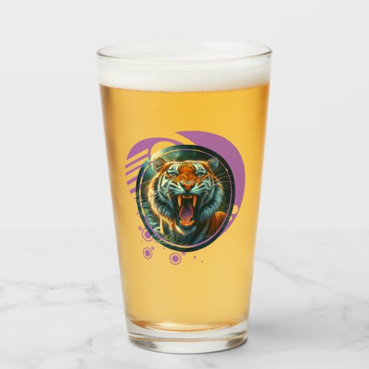 Verre Tigre torride (Devant (rempli))