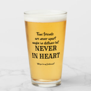 Verre Time Friends - Drôle Bridesmaid Proposition