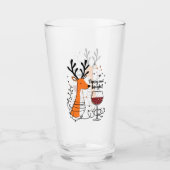 Verre Tipsy and Bright Reindeer (Devant)
