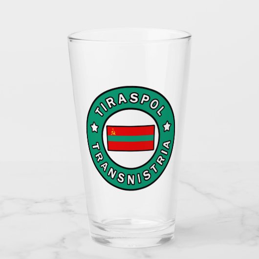 Verre Tiraspol Transnistrie (Devant)