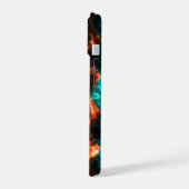 Verre Tiré Misty Aqua Gold (Côté gauche)