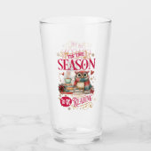 Verre 'Tis The Season to Be Reading (Devant)