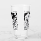 Verre Tokyo Noir et Blanc (Gauche)