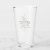 Verre Tom et Jerry Holiday Joy (Dos)