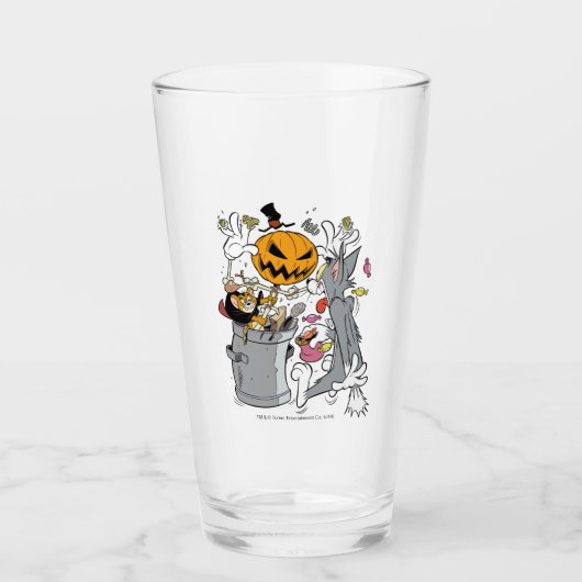 Verre Tom & Jerry | Boo à Tom (Devant)