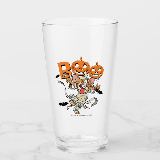 Verre Tom & Jerry | Jerry est si effrayant (Devant)