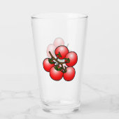 Verre Tomates Cocktail Rouges (Dos)