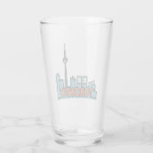 Verre Toronto Canada Skyline (Dos)