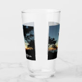 Verre Torrey Pine Sunset III Paysage californien (Gauche)