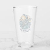 Verre Tortue d'Hawaii (Dos)