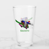 Verre Tortue volante (Dos)