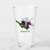 Verre Tortue volante (Devant)