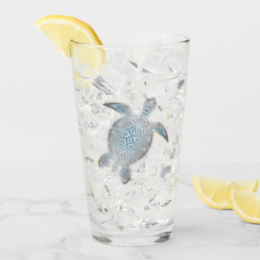 Verre Tortues argentées (Devant glace)