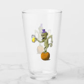 Verre Tostes de goules d'Halloween (Dos)