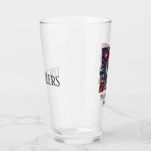 Verre Total Eclipse 2024 Retro Super 60's 70's vibe (Droite)