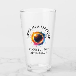 Verre Total Éclipse Solaire 2024 Deux Fois Dans Une Vie