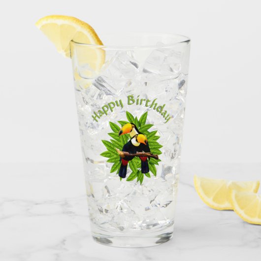 Verre Toucan Duo (Devant glace)