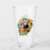 Verre Toucan's Magic - Chariot à oiseaux tropicaux (Devant)