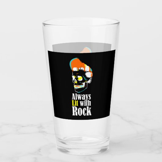Verre Toujours éclairée par la roche (Devant)
