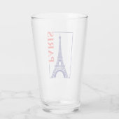 Verre Tour de Paris-Eiffel (Dos)
