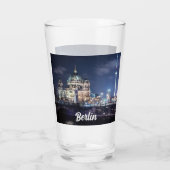 Verre Tour de télévision et Cathédrale de Berlin à Berli (Dos)