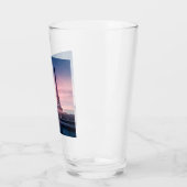 Verre Tour eiffel Paris France (Gauche)