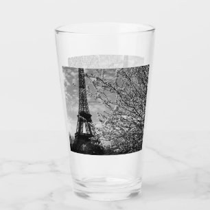 Verre Tour Eiffel vintage France Paris