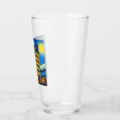 Verre Tour Starry Night Leaning De Pise Italie (Gauche)