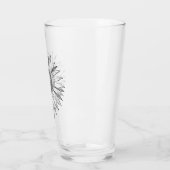 Verre Tournesol illustré (Gauche)
