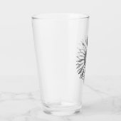 Verre Tournesol illustré (Droite)