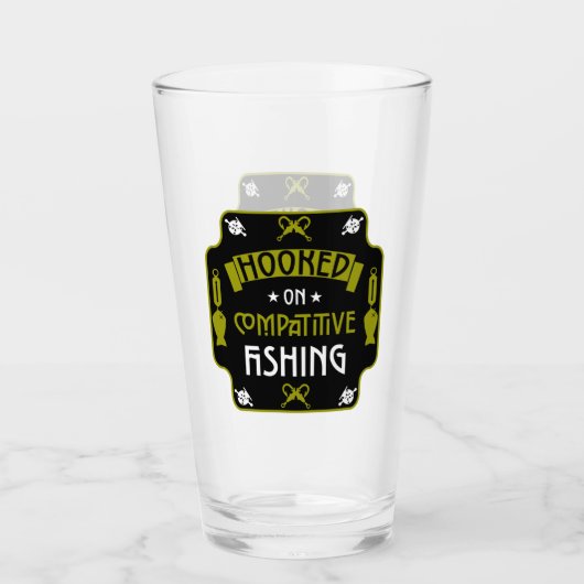 Verre Tournoi de pêche compétitif (Devant)
