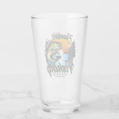 Verre Tournoi de pêche personnalisé Truite pêcheur (Dos)