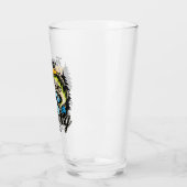 Verre Tournoi de pêche personnalisé Truite pêcheur (Gauche)