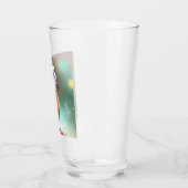 Verre Tourterelle de Noël 1 (Gauche)