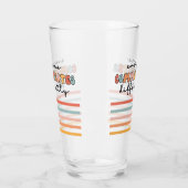 Verre Tout Le Monde Coloré Communique Différemment (Gauche)