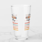 Verre Tout Le Monde Coloré Communique Différemment (Droite)