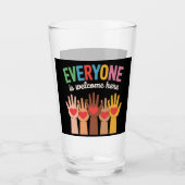 Verre Tout Le Monde Est Bienvenue Ici (Devant)