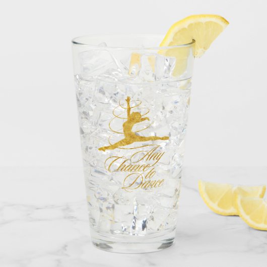 Verre Toute Chance De Danser (Dos glace)